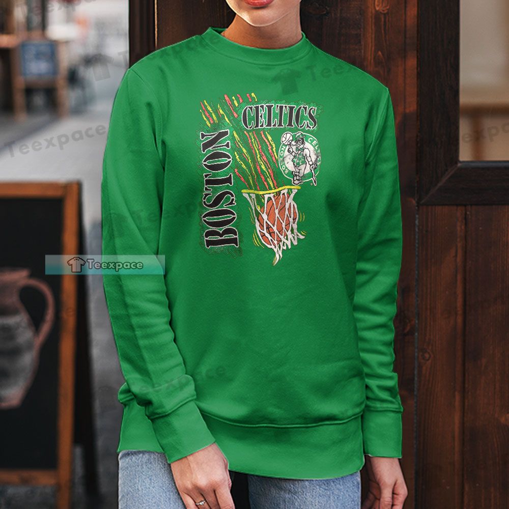 Boston Celtics Dunk Art Long Sleeve Shirt