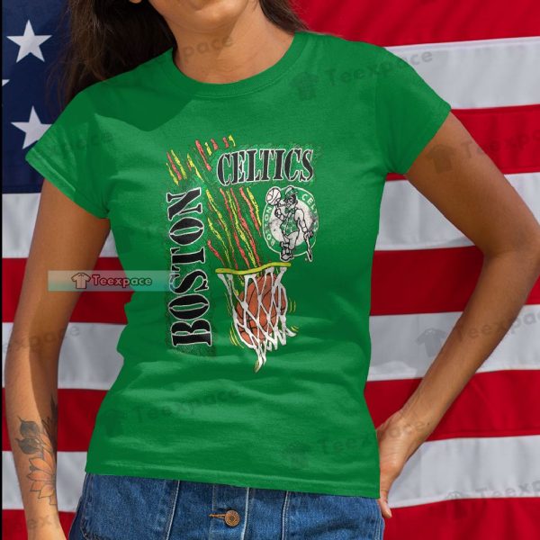 Boston Celtics Dunk Art Shirt