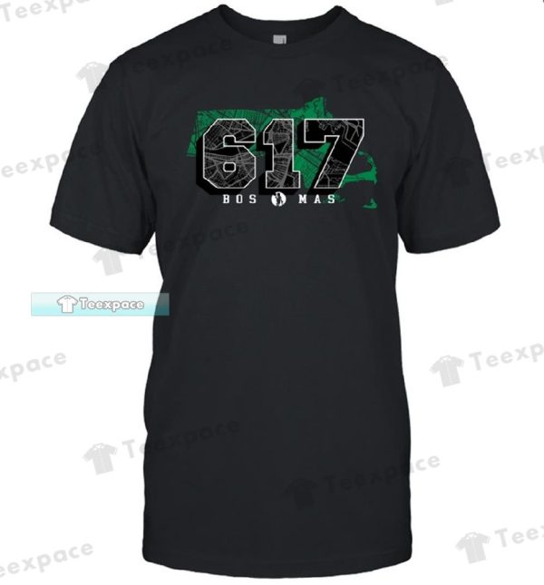 Boston Celtics Fanatics 617 Hometown Celtics Shirt