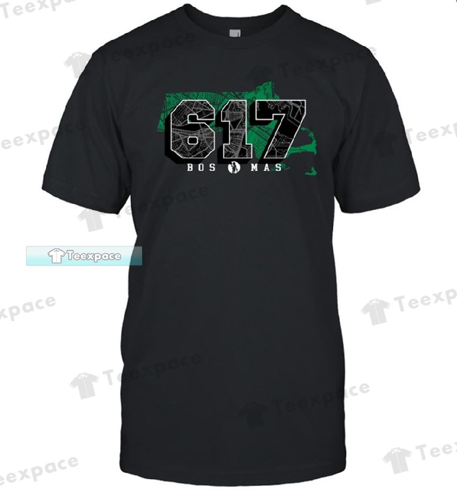 Boston Celtics Fanatics 617 Hometown Celtics Unisex T Shirt