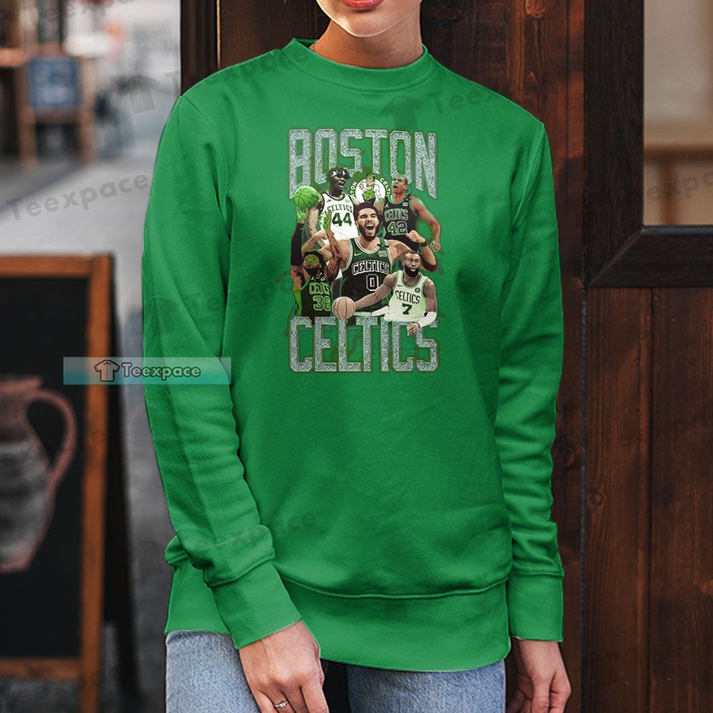 Boston Celtics Five Legends Long Sleeve Shirt