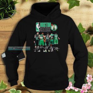 Boston Celtics Five Legends Signatures Shirt