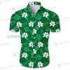 Boston Celtics Floral Pattern Hawaiian Shirt Gifts For Celtics Fans