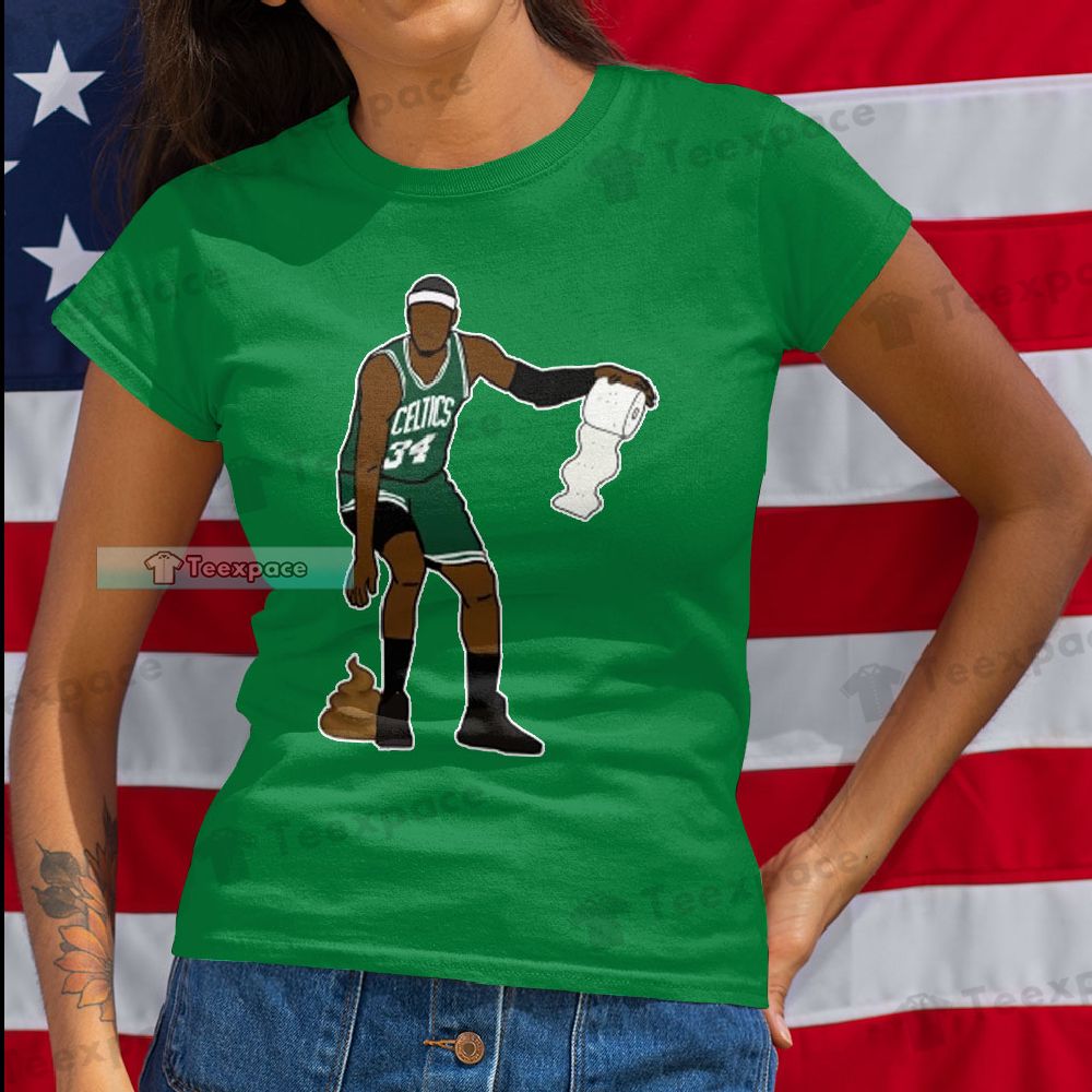 Boston Celtics Funny Paul Pierce T Shirt Womens