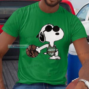 Boston Celtics Funny Snoopy Unisex T Shirt