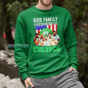 Boston Celtics God Family Country Sweatshirt