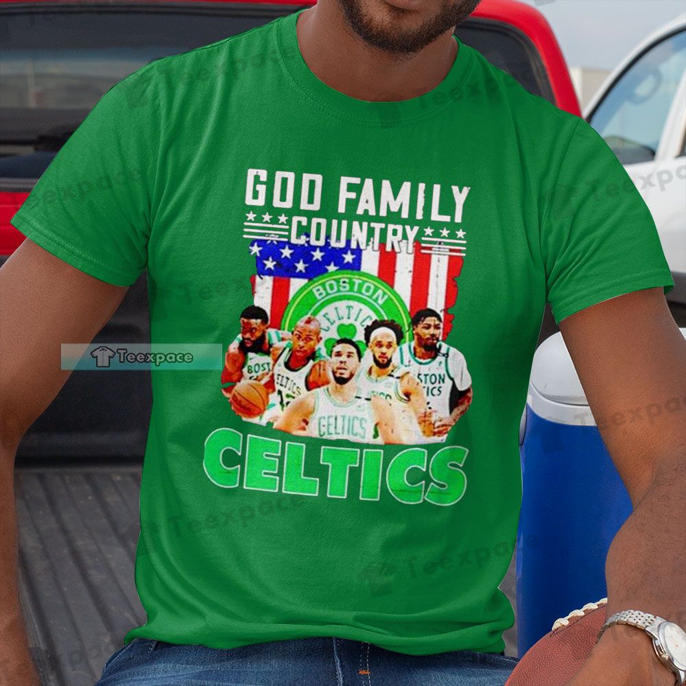 Boston Celtics God Family Country Shirt