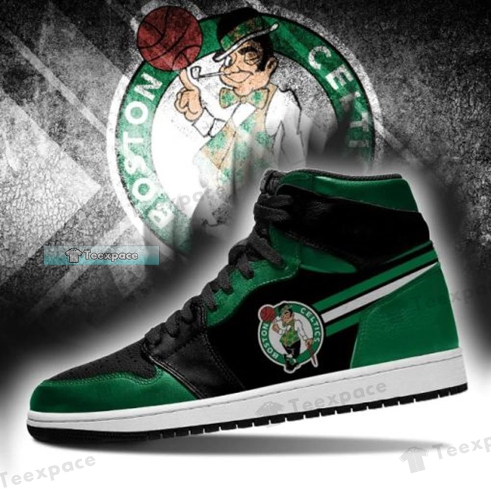 Boston Celtics Green Black Air Jordan Hightop 3
