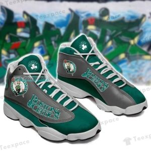 Boston Celtics Green Gray Air Jordan 13 Celtics Gifts 1