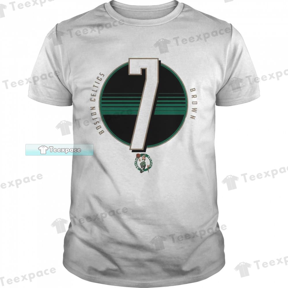 Boston Celtics Jaylen Brown 7 Number Celtics Shirt