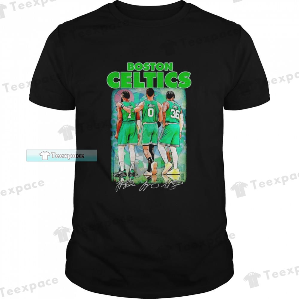 Boston Celtics Jaylen Brown Jayson Tatum Marcus Smart Legends Shirt