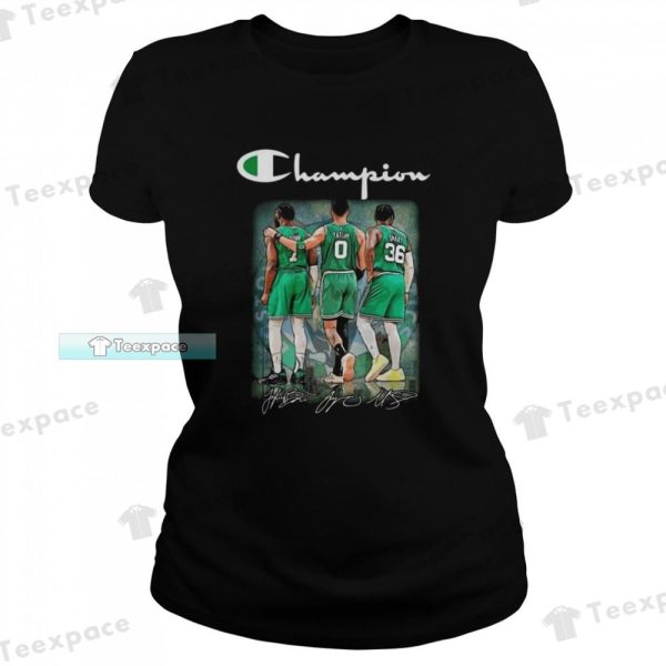 Boston Celtics Jaylen Brown Jayson Tatum Marcus Smart Shirt