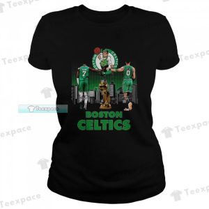 Boston Celtics Jaylen Brown Jayson Tatum NBA Finals T Shirt Womens