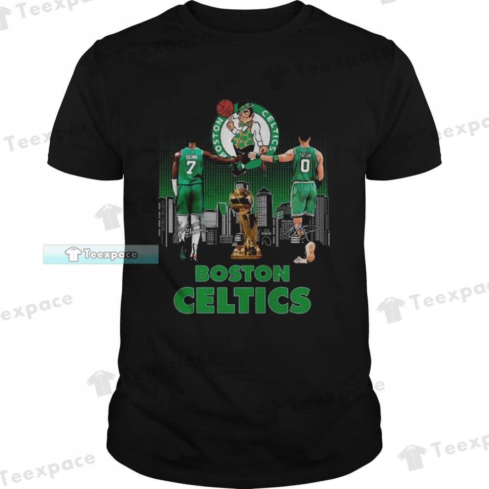 Boston Celtics Jaylen Brown Jayson Tatum NBA Finals Unisex T Shirt