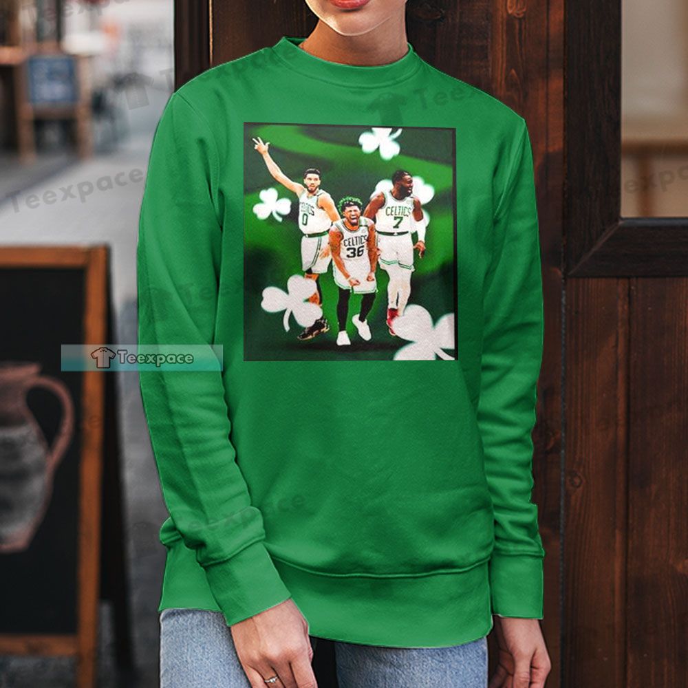 Boston Celtics Jaylen Jayson Marcus Legends Long Sleeve Shirt