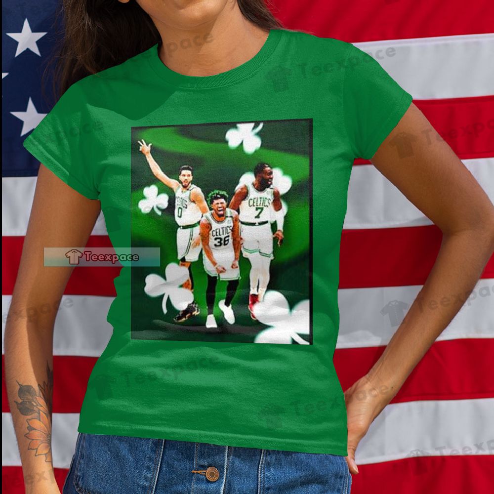 Boston Celtics Jaylen Jayson Marcus Legends T Shirt Womens