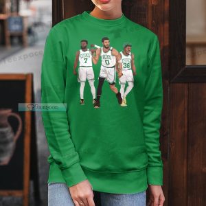 Boston Celtics Jaylen Jayson Marcus Long Sleeve Shirt