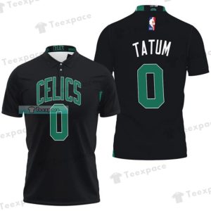 Boston Celtics Jayson Tatum #0 Polo Shirt