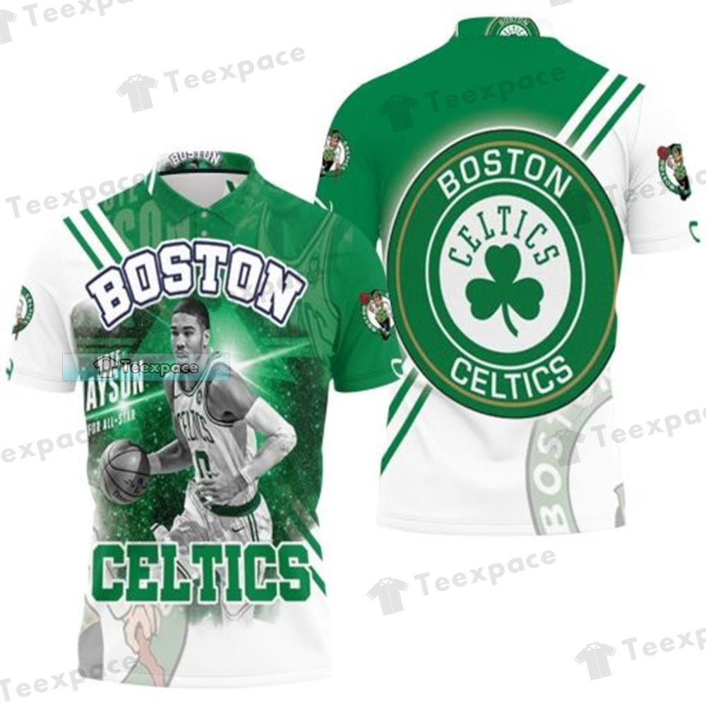 Boston Celtics Jayson Tatum All Star Polo Shirt 1