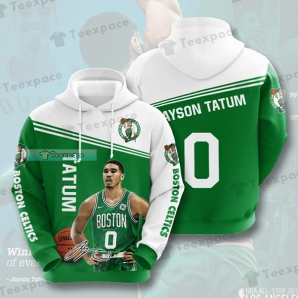 Boston Celtics Jayson Tatum Hoodie Gift For Celtics Fans
