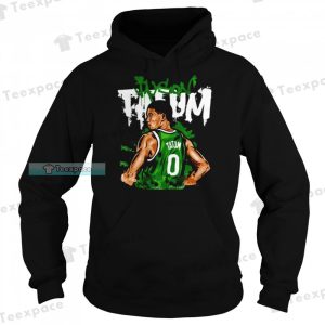 Boston Celtics Jayson Tatum Oil Painting Hoodie