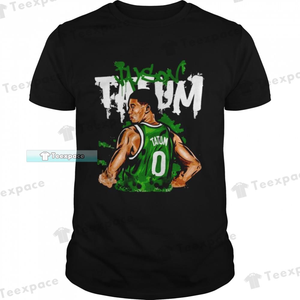 Boston Celtics Jayson Tatum Oil Painting Unisex T Shirt
