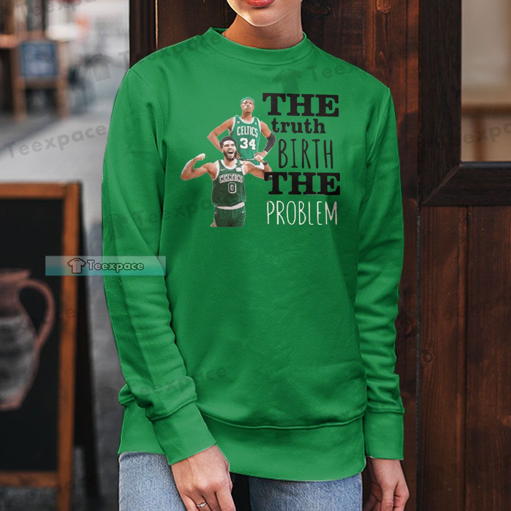 Boston Celtics Jayson Tatum Paul Pierce Long Sleeve Shirt