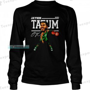 Boston Celtics Jayson Tatum Signature Funny Long Sleeve Shirt