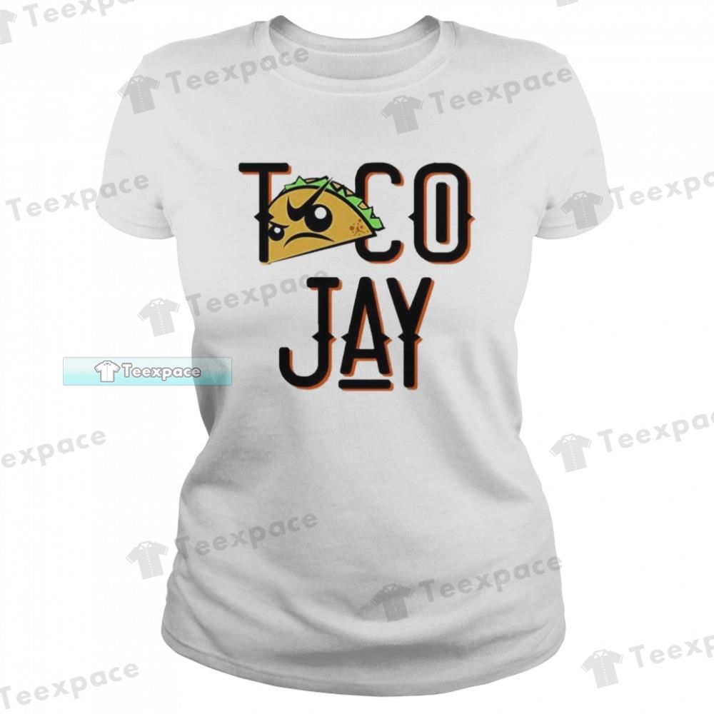 Boston Celtics Jayson Tatum Taco Jay Funny T Shirt Womens