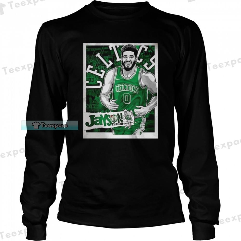 Boston Celtics Jayson Tatum The Goat Long Sleeve Shirt