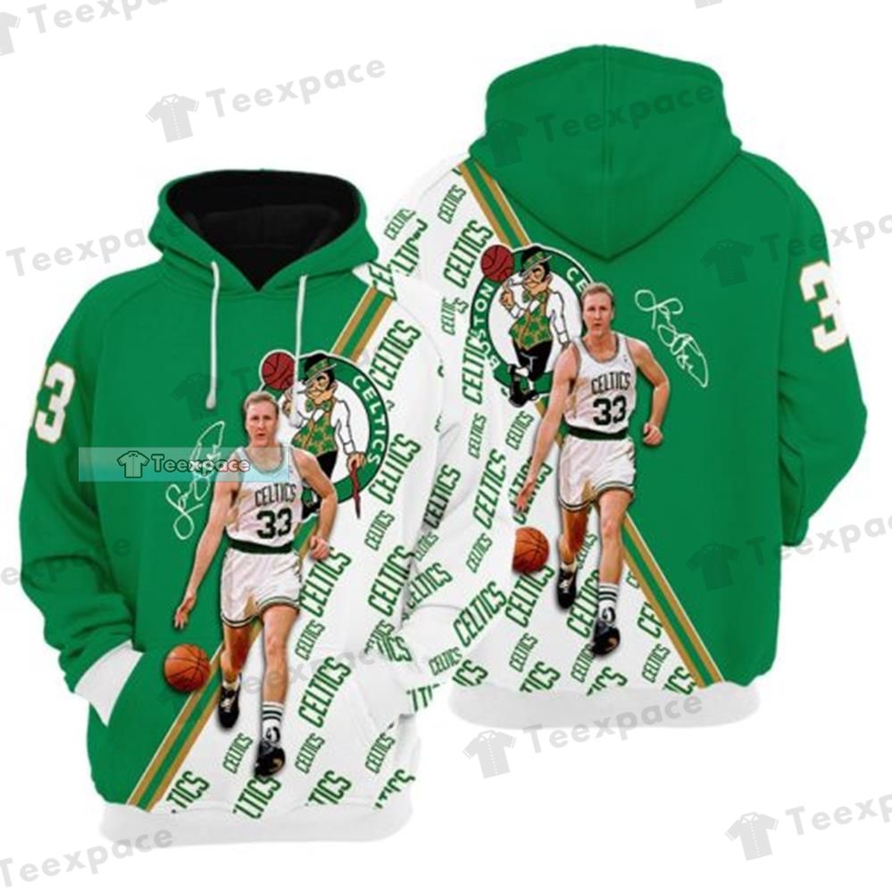Boston Celtics Larry Bird Hoodie Gifts for Celtics fans 2