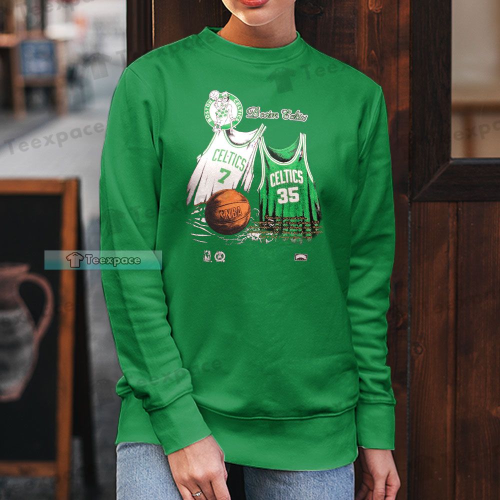 Boston Celtics Legend Number Long Sleeve Shirt