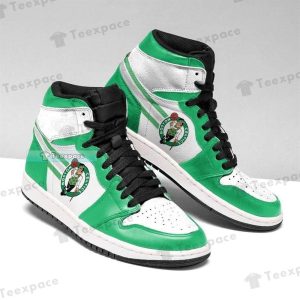Boston Celtics Logo Air Jordan Hightop Celtics Gifts
