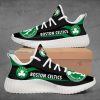 Boston Celtics Logo Black Green Yeezy Shoes