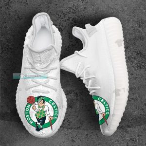 Boston Celtics Logo Yeezy Shoes Gifts for Celtics fans 1