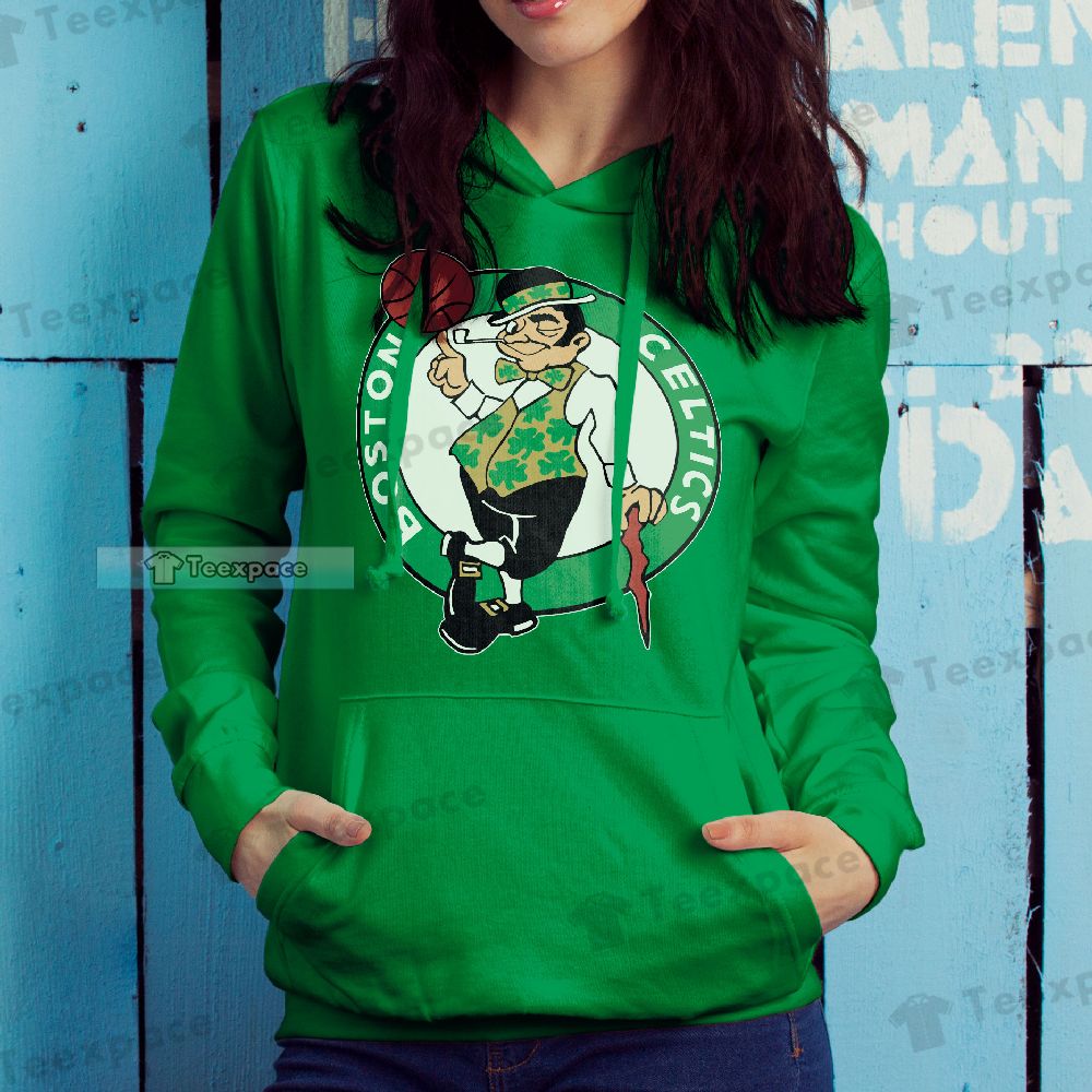Boston Celtics Mascot Logo Hoodie