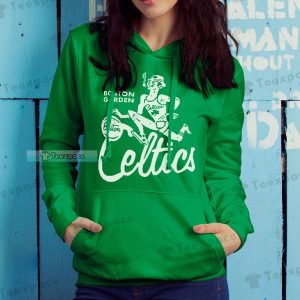 Boston Celtics Mascot Running Hoodie