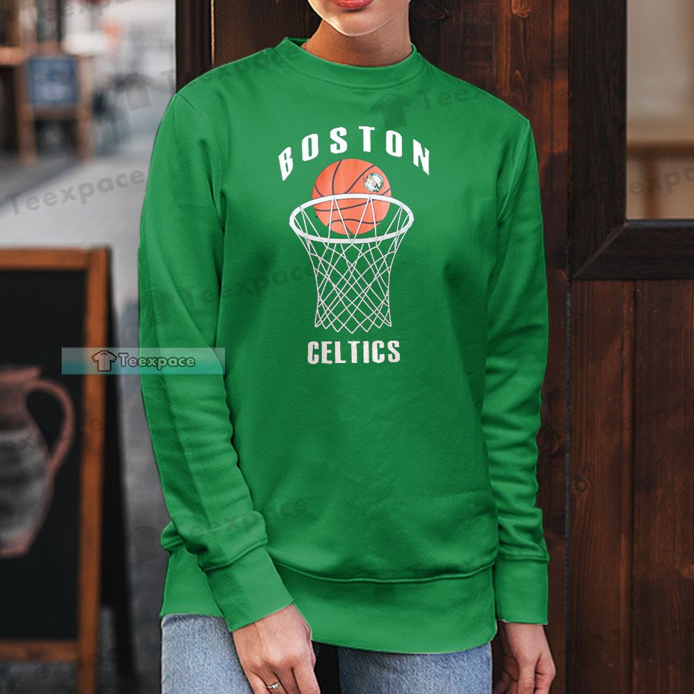 Boston Celtics Slam Dunk Long Sleeve Shirt