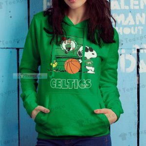 Boston Celtics Snoopy Cool Hoodie