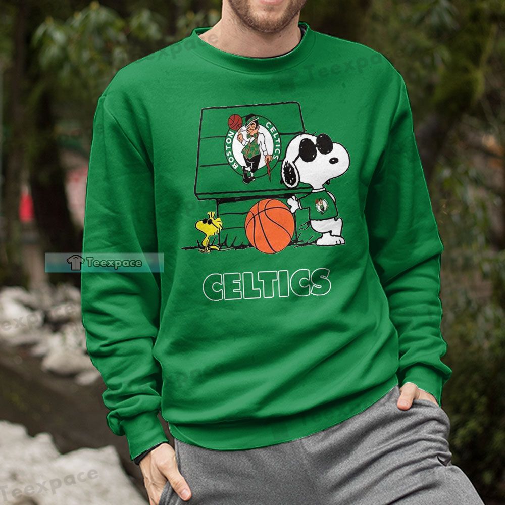 Boston Celtics Snoopy Cool Sweatshirt