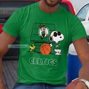 Boston Celtics Snoopy Cool Unisex T Shirt