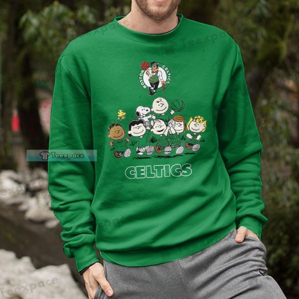 Boston Celtics Snoopy and Friend Shirt