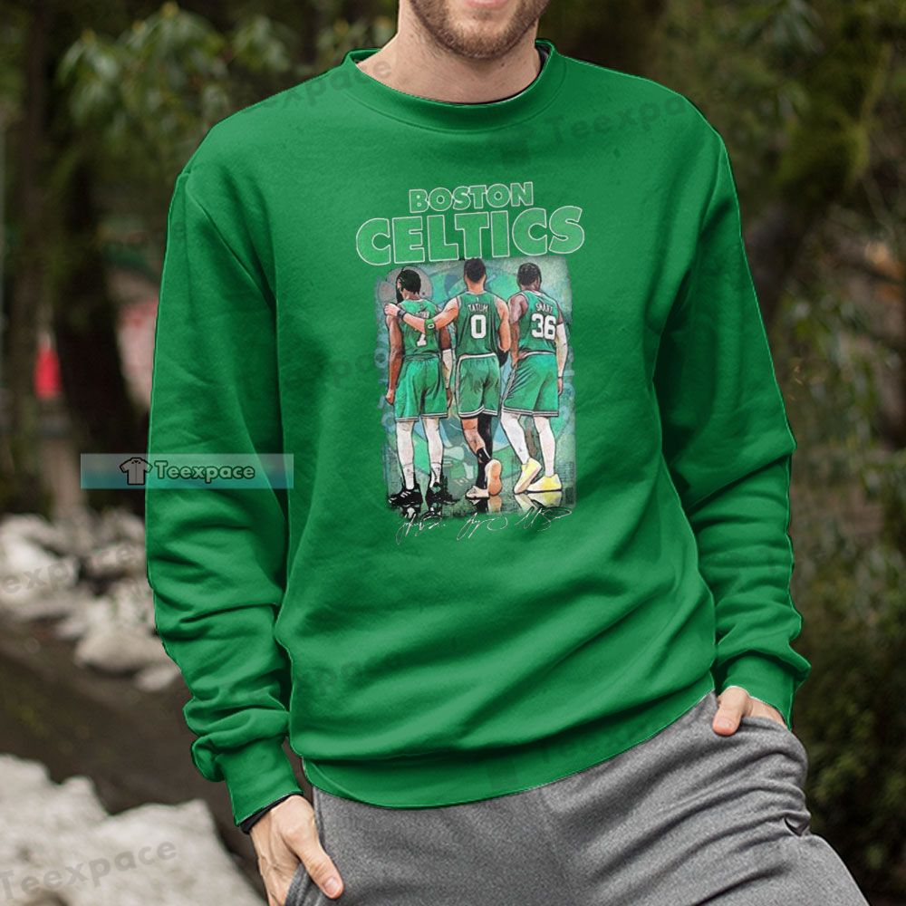 Boston Celtics Three Legends Sweatshirt