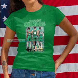 Boston Celtics Three Legends T Shirt Womens