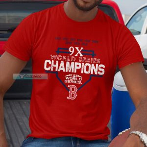 Boston Red Sox 9 Time T-Shirt