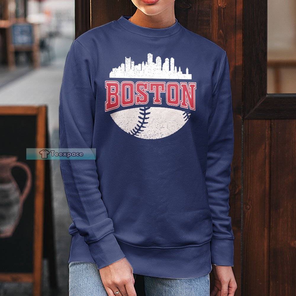 Boston Red Sox Long Sleeve Shirt - Teexpace