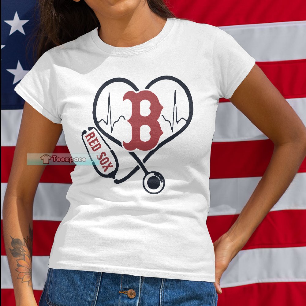 Boston Red Sox Nurse Shirt - Teexpace