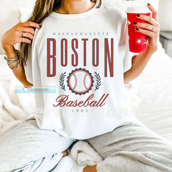 White Red Sox Sweatshirt