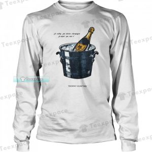 Champagne Bucket Golden State Warriors Long Sleeve Shirt