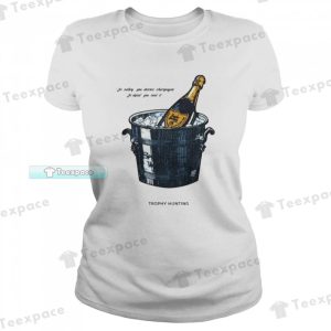 Champagne Bucket Golden State Warriors T Shirt Womens